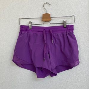 LULULEMON PURPLE SHORTS